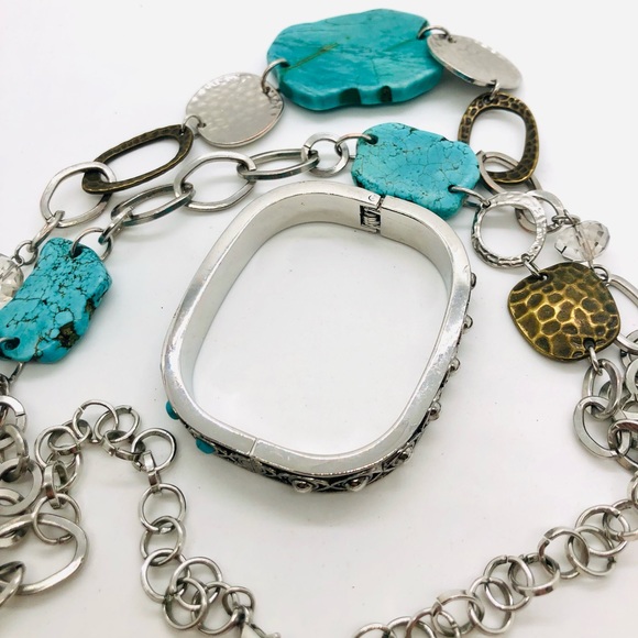 Vintage Southwestern Turquoise Jewelry - Picture 2 of 15